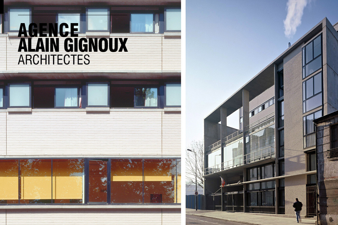 Alain gignoux, architecte - Centre d'Hébergement et de Réinsertion Sociale et Professionnelle "Le Relais des Carrières" - Paris 13ème