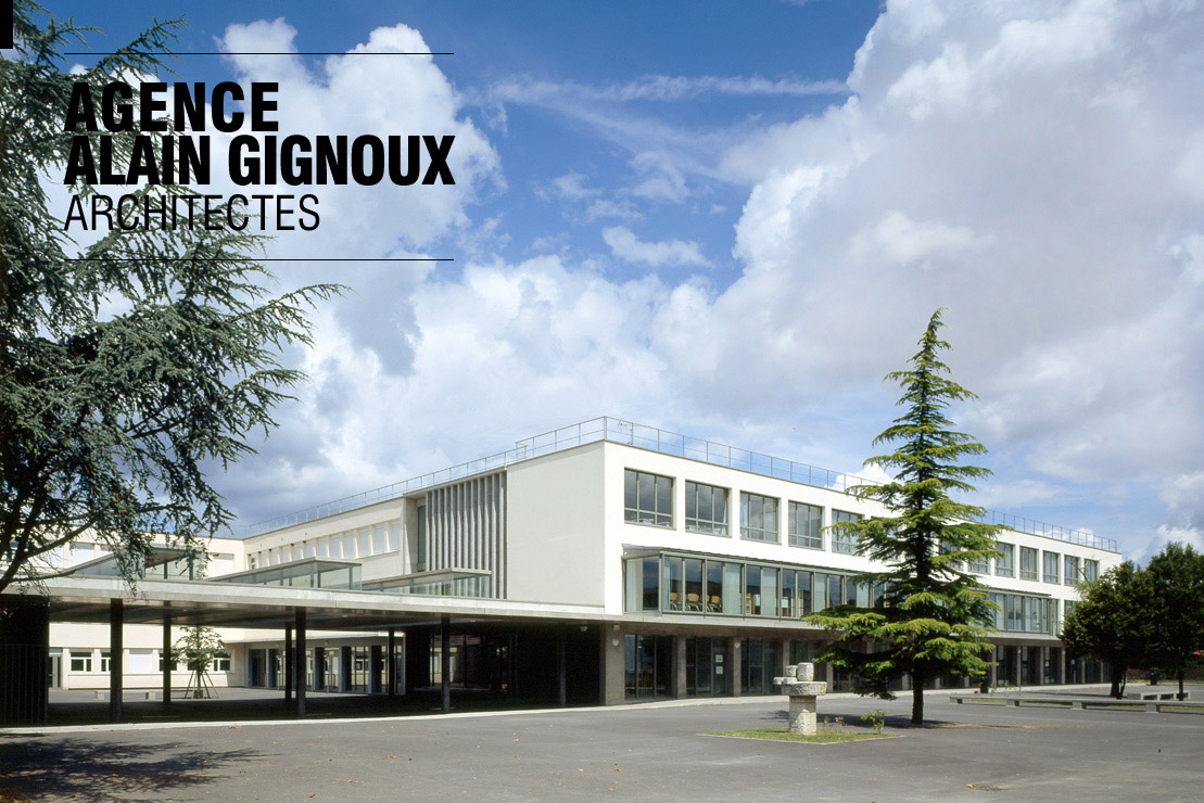 Alain gignoux, architecte - Collège Navarre à Evreux (27) - Extension et restructuration