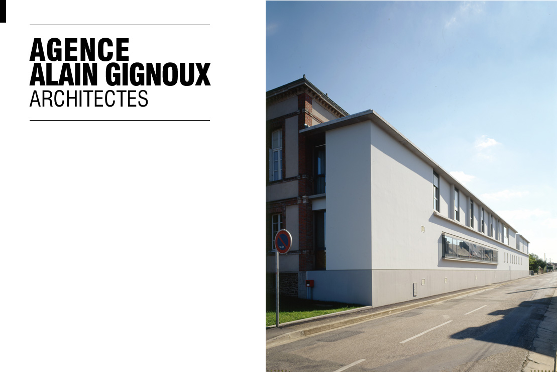Alain gignoux, architecte - Maison de retraite de Sainte Jamme sur Sarthe (72) - Extension humanisation